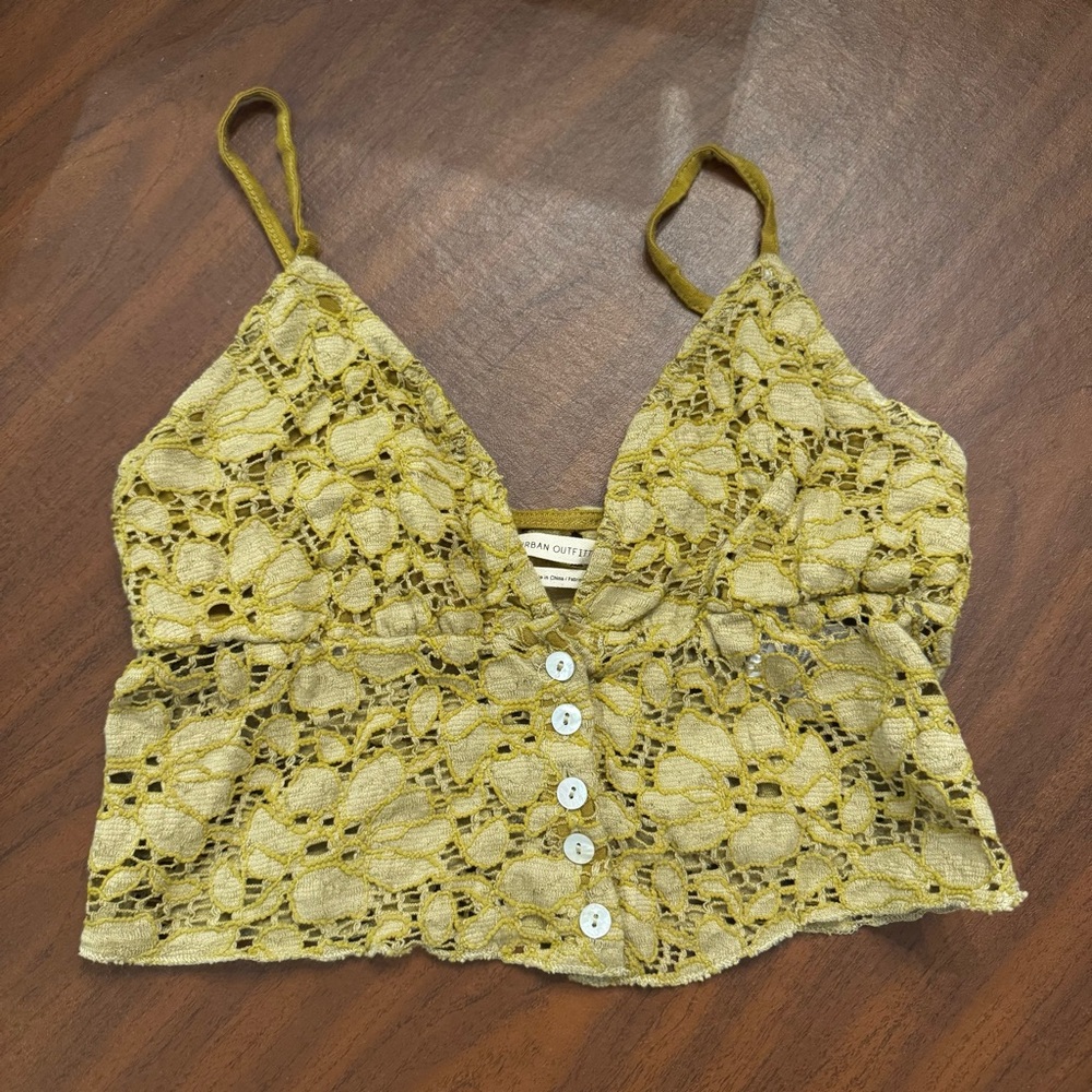Lace Cropped Top
